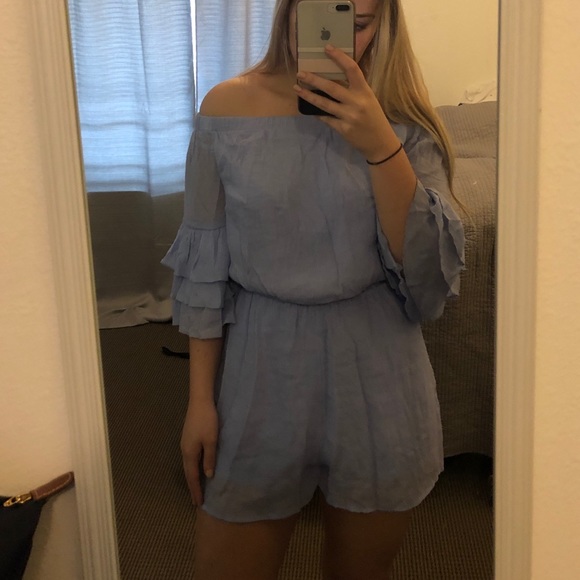 Off the shoulder romper - Picture 2 of 4